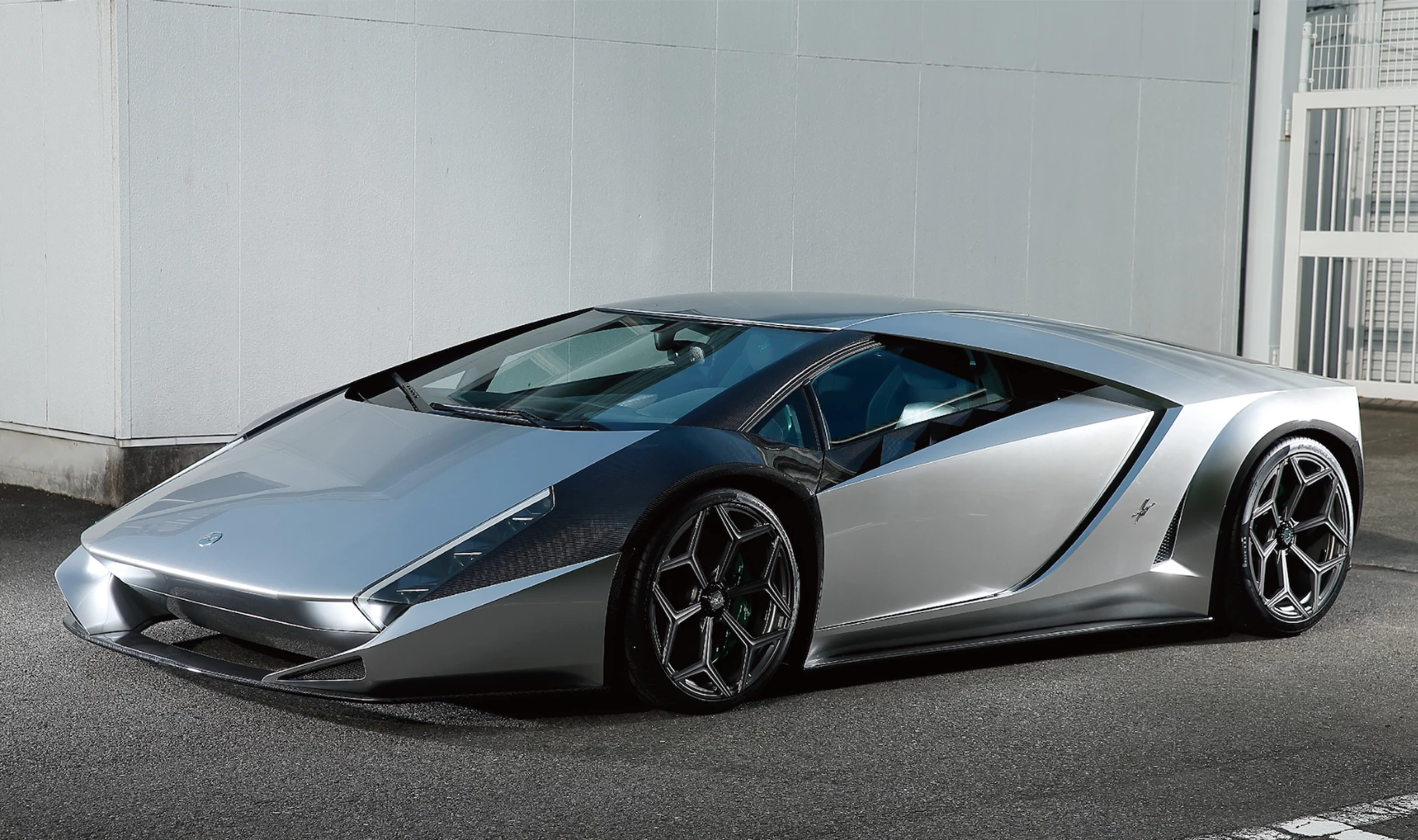 Wedge-shaped Ken Okuyama creation channels '70s supercar style